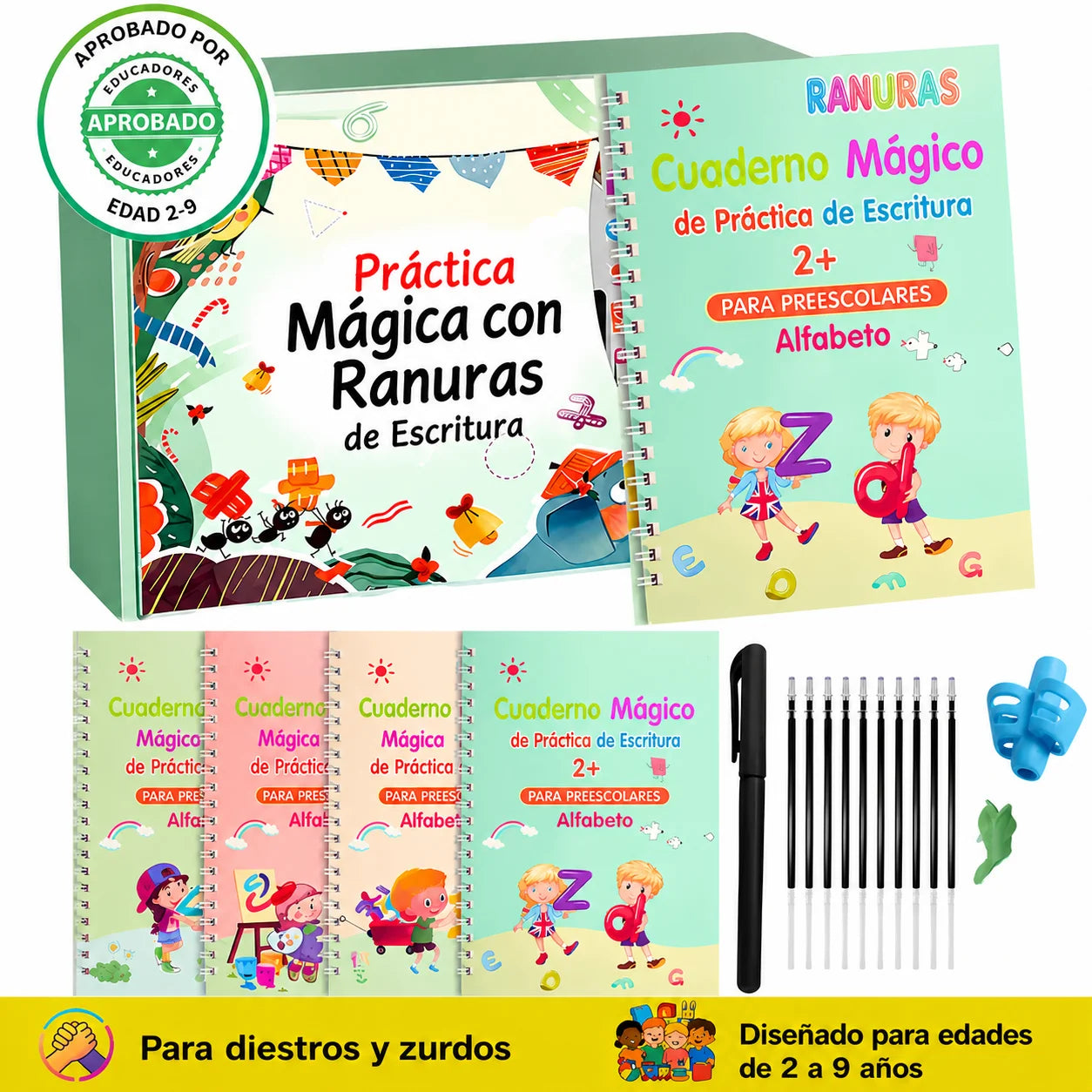 SET X4 CUADERNOS EDUCATIVOS INFINITOS